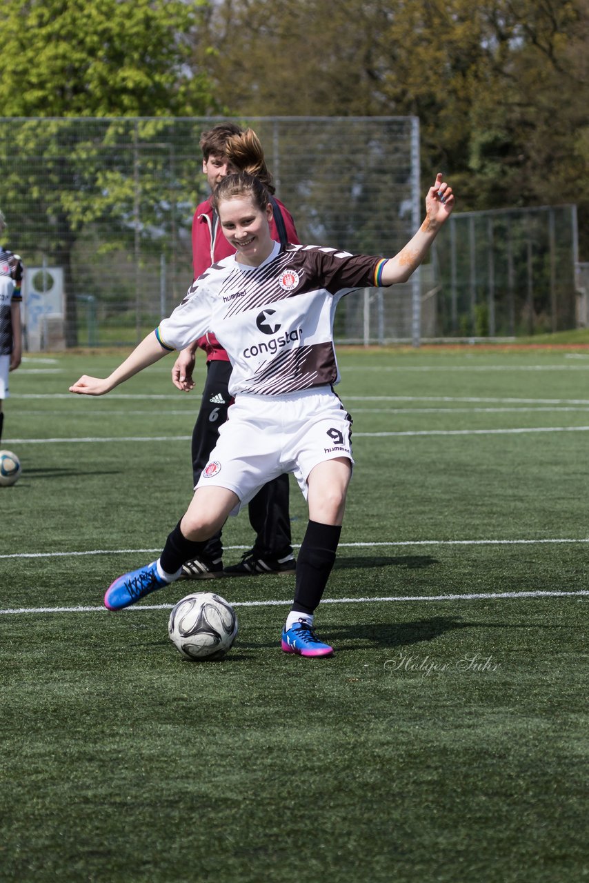 Bild 141 - B-Juniorinnen Ellerau - St. Pauli : Ergebnis: 1:1